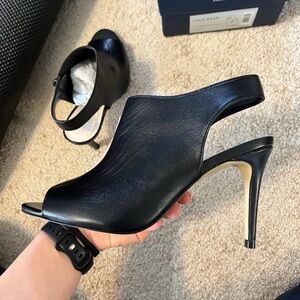 Cole Haan Black Slingback Heels